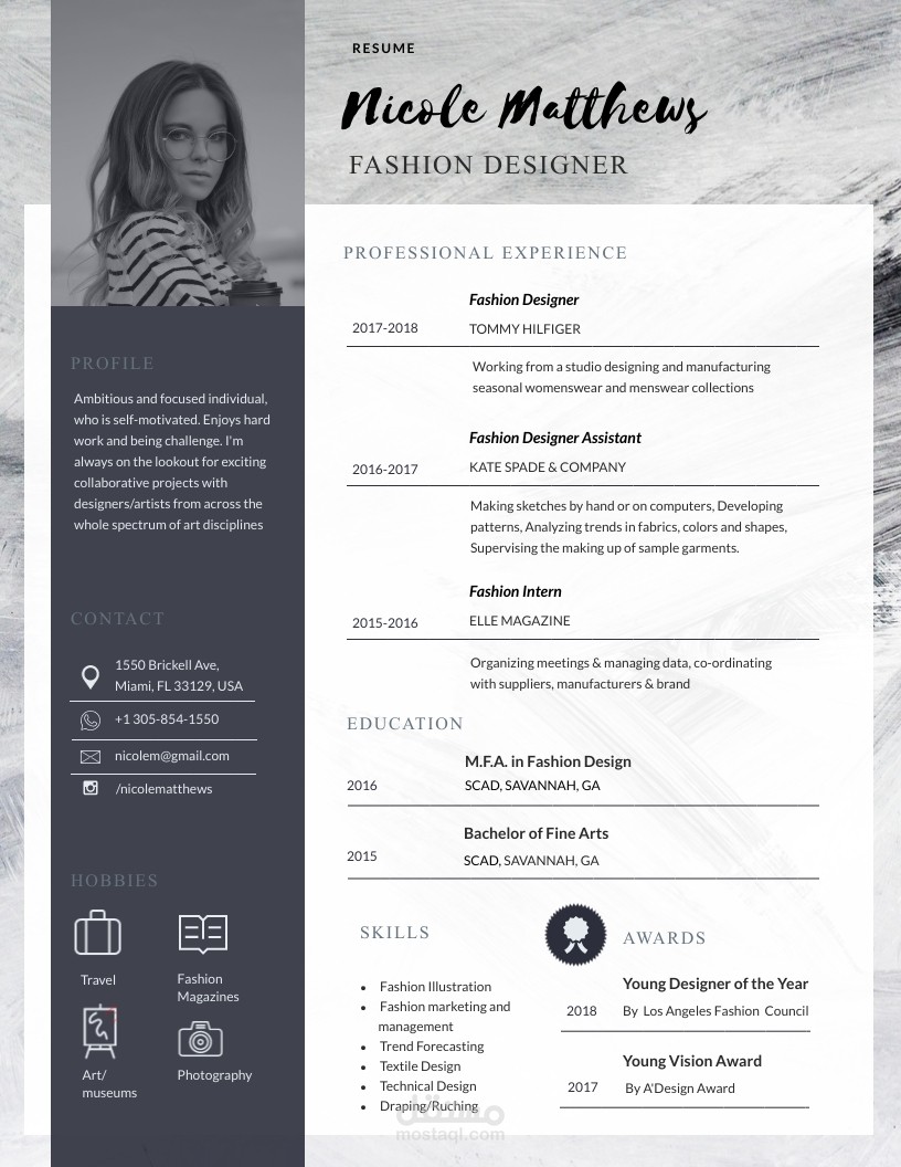 كتابة السيرة الذاتية