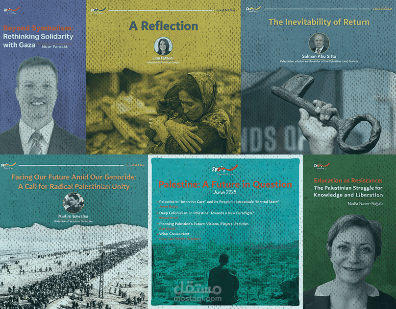 تصميم منشورات سوشيال مديا لمنصة اخبارية