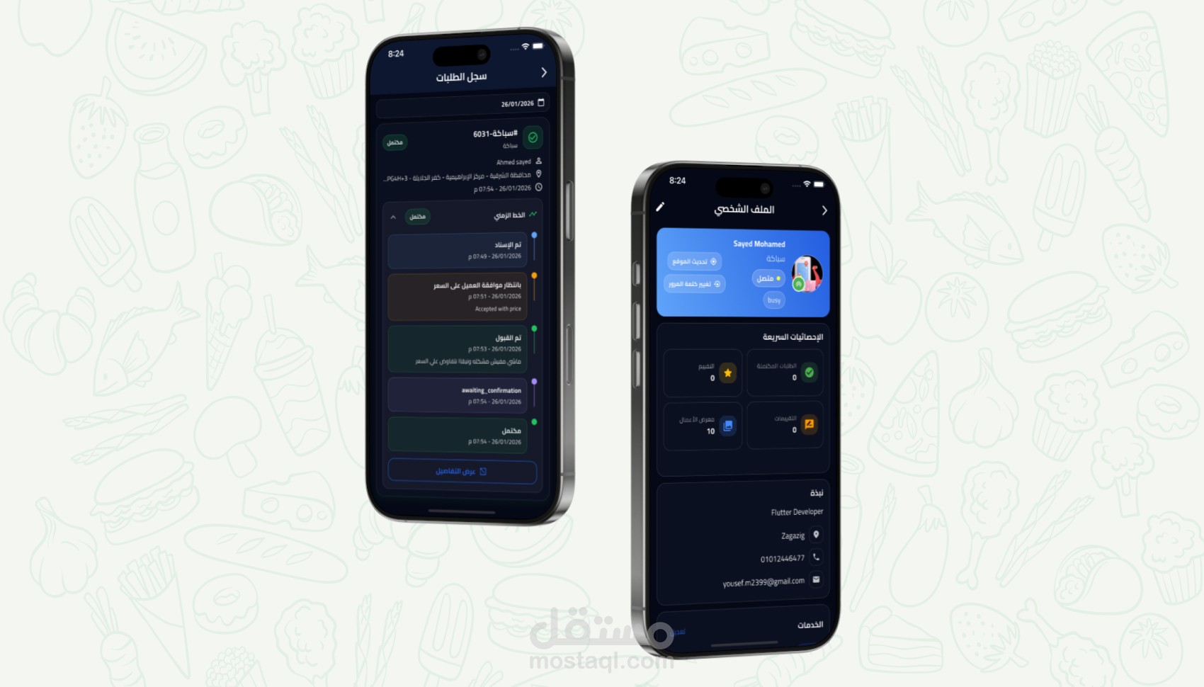 Flutter Mobile App – Cross Platform Application (Android & iOS)