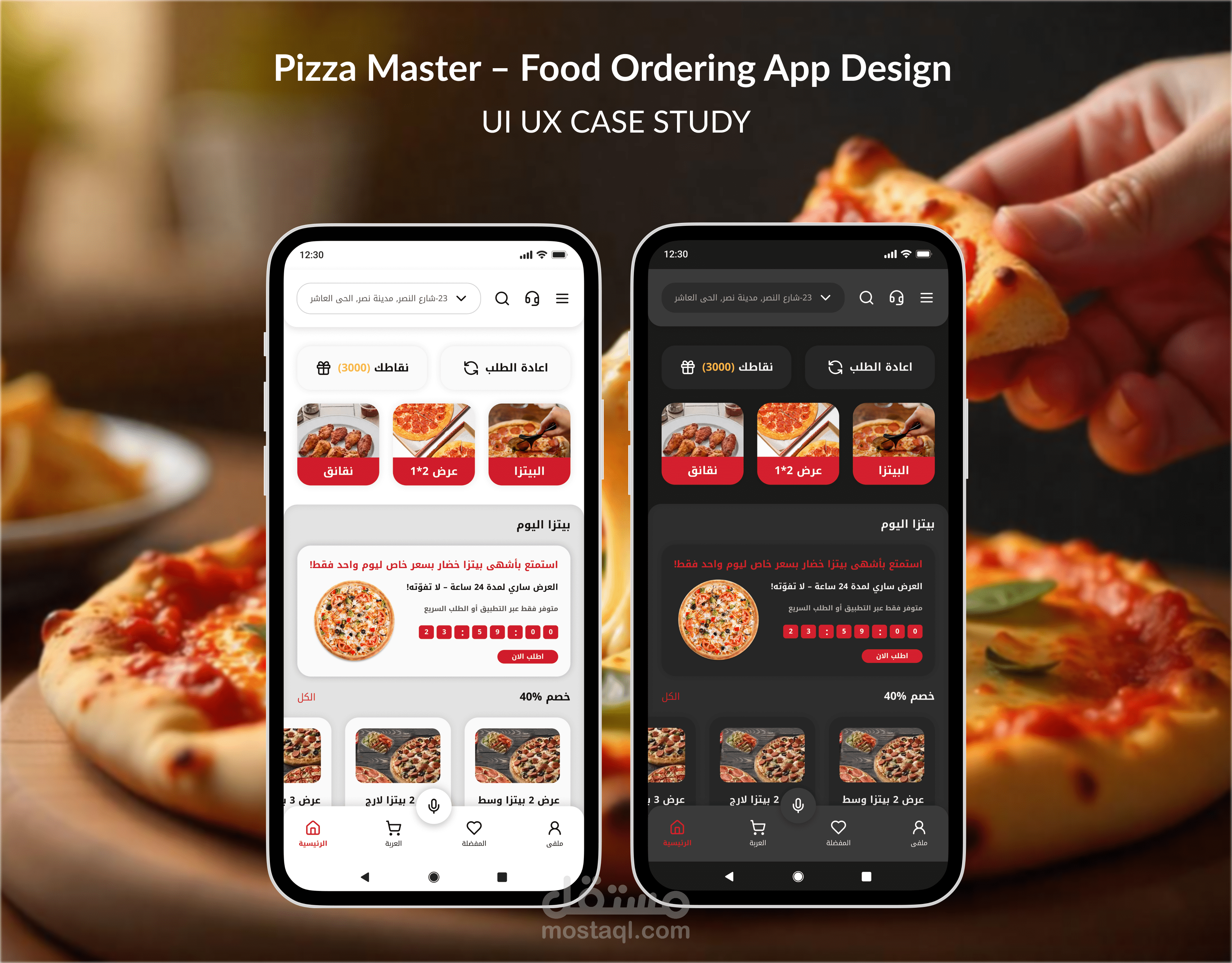 PIZZA MASTER (e-commerce)