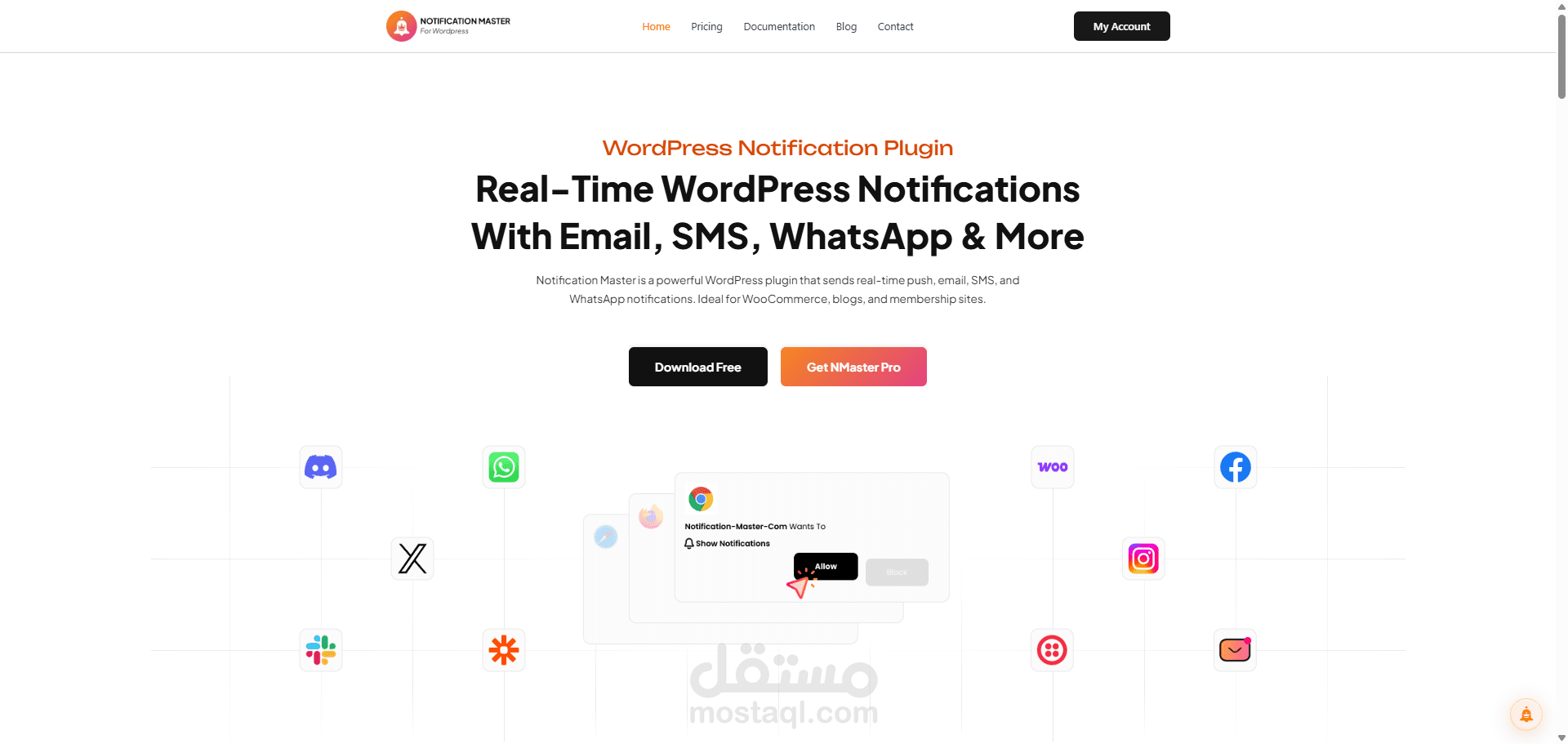 Notification Master – Automate WordPress Alerts via Email, Web Push, WhatsApp & More