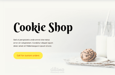 Homemade Cookies  website