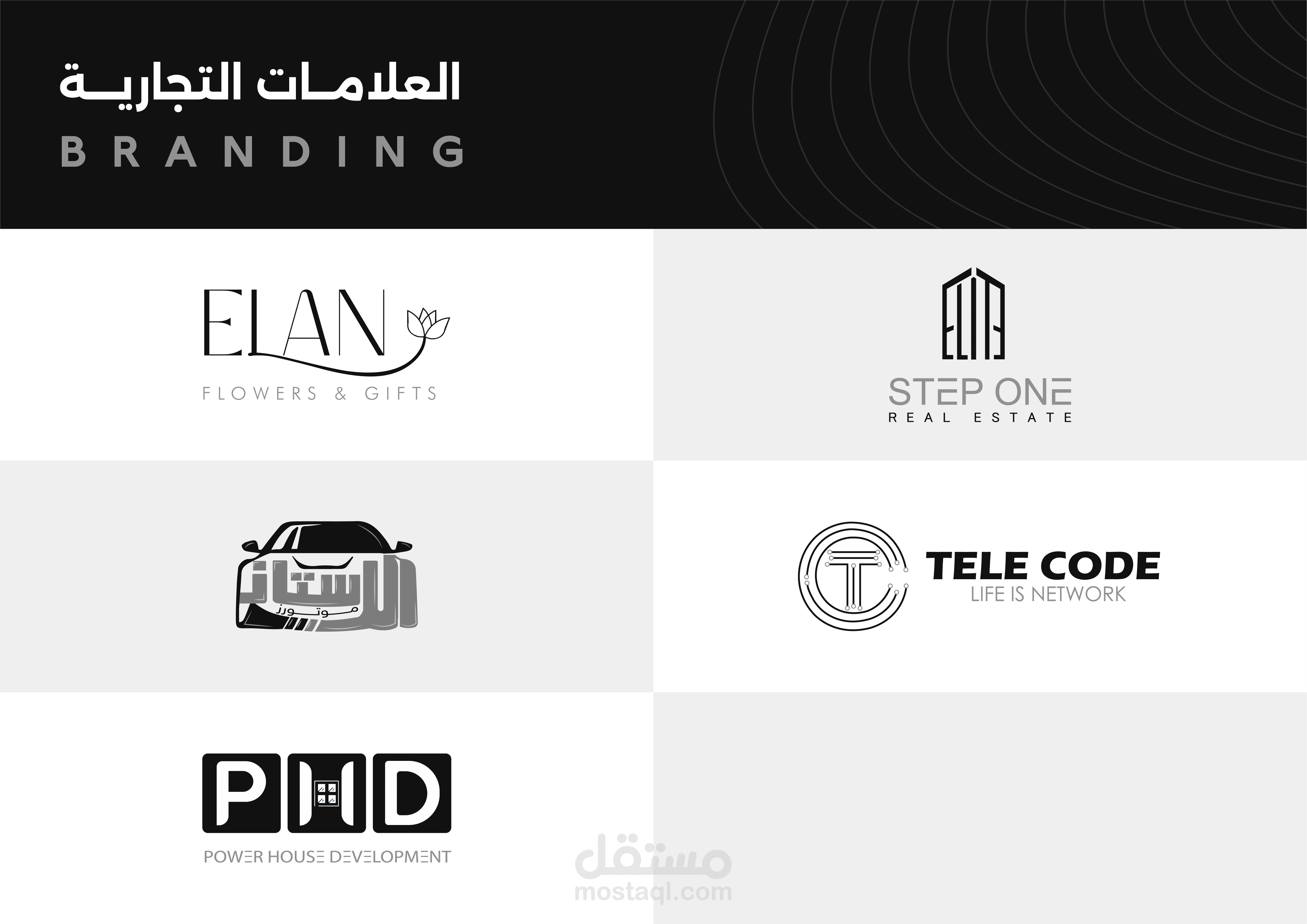 تصميم هوية العلامات التجارية - Branding