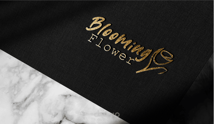 تصميم شعار  Blooming Flower