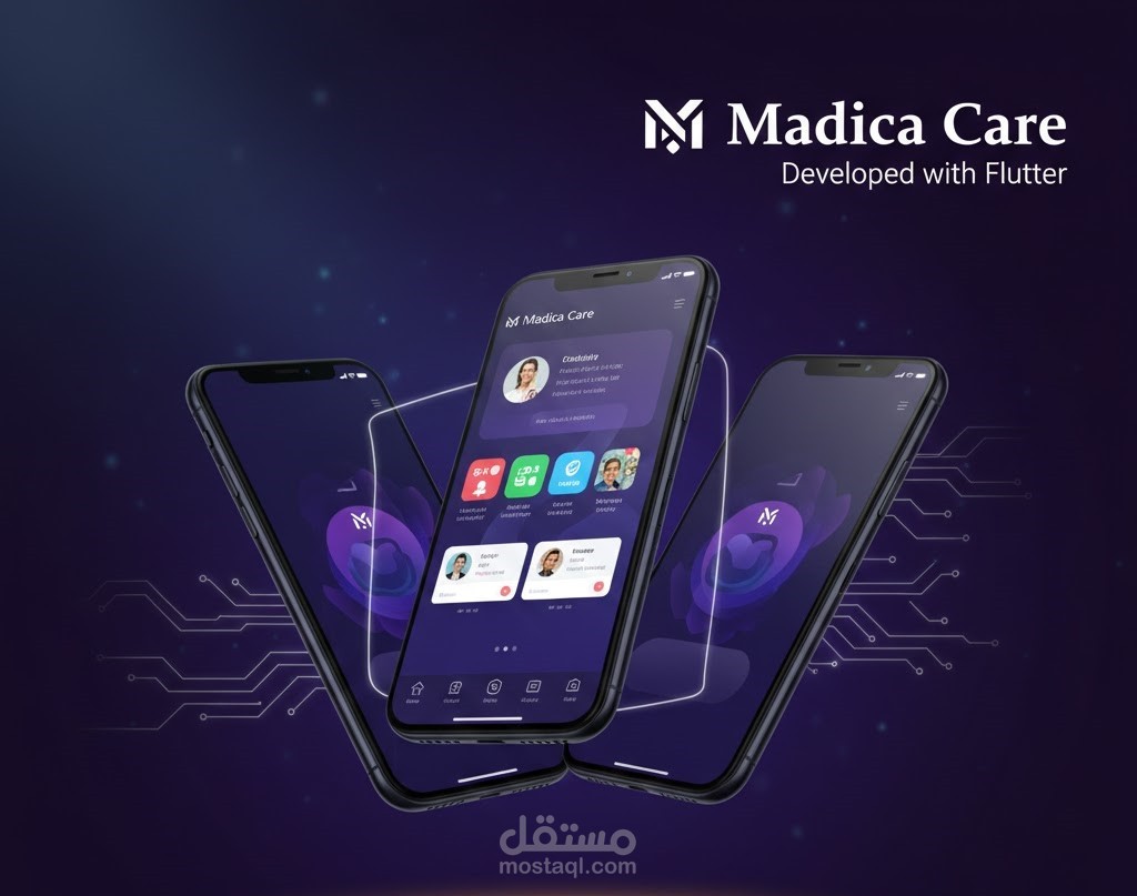 مشروع: تطبيق Madica Care (الرعاية الطبية)