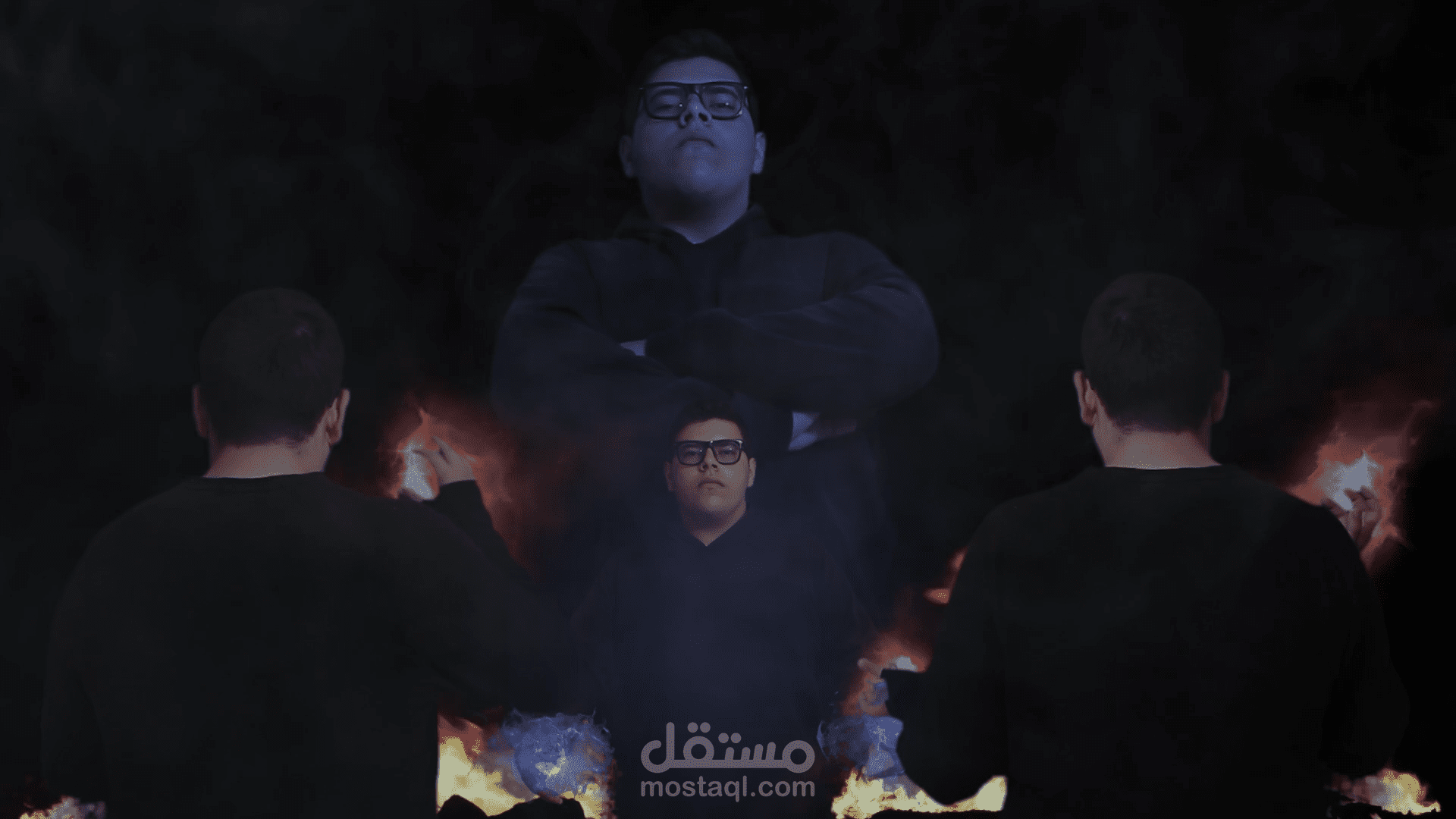 احد الامثله على بعض من اعمالي في المونتاج و ال vfx