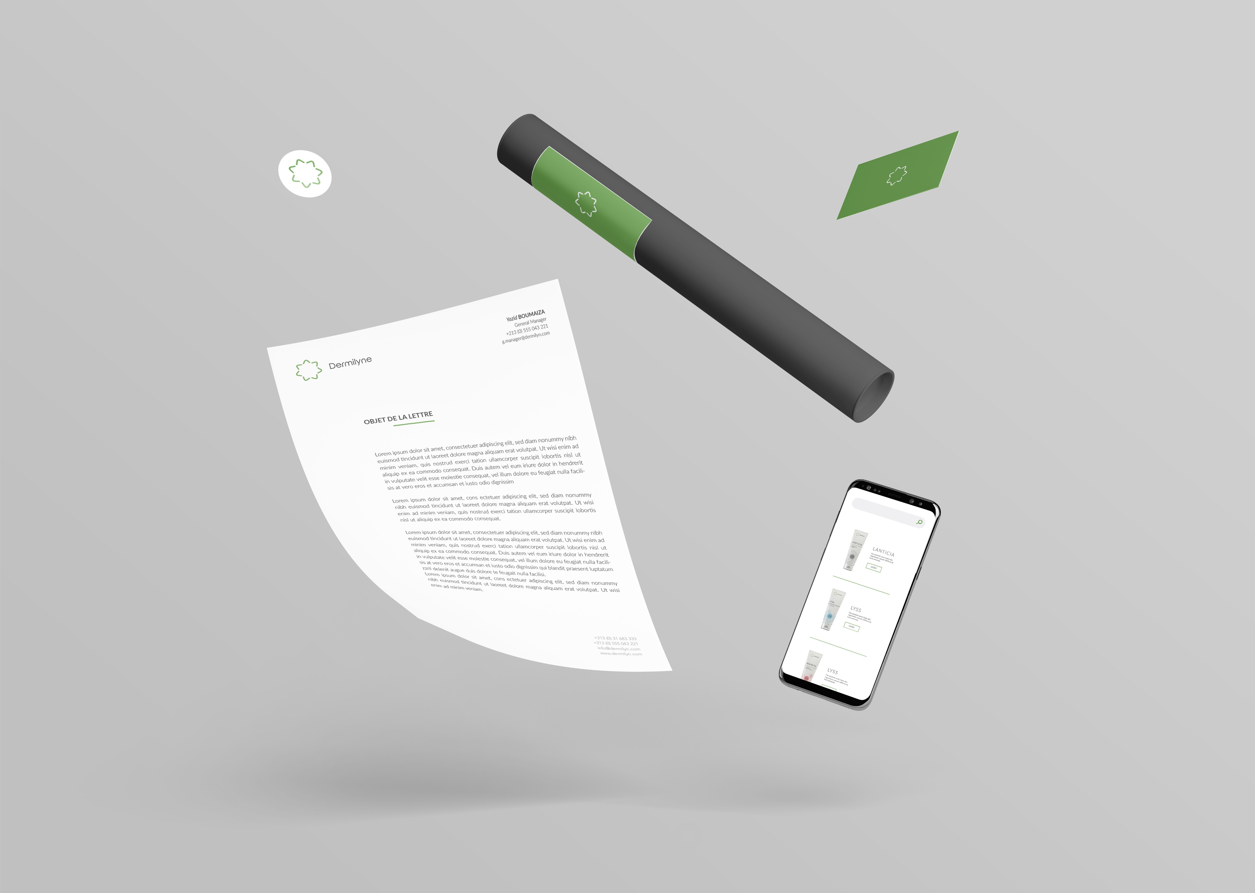 شعار و هوية ديرميلين