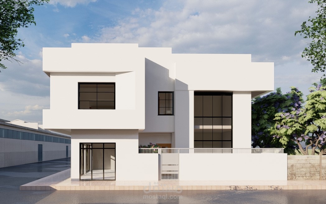 تصميم منزل 120 متر مربع