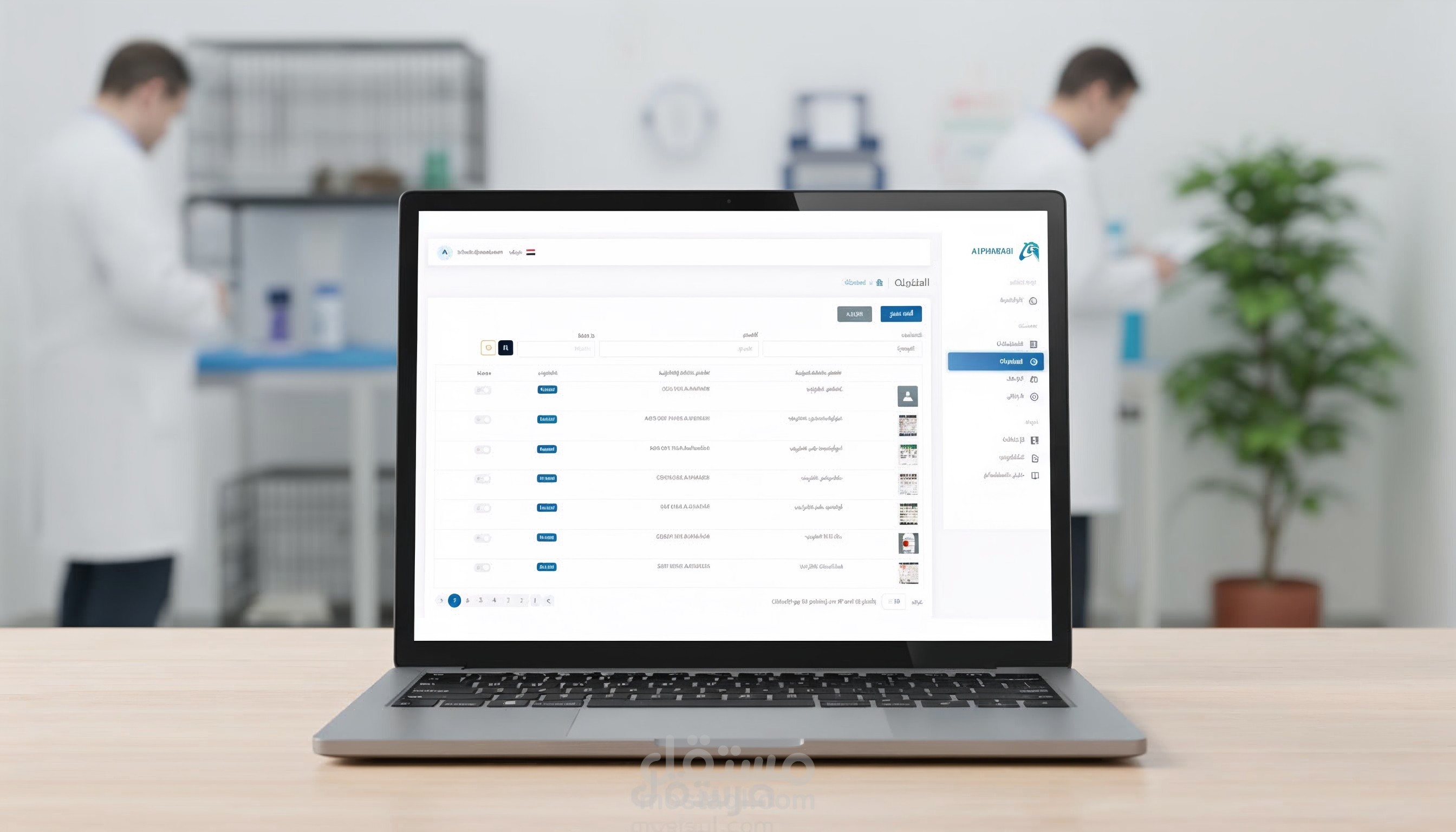Alpharabi  – تطبيق جوّال ولوحة تحكم لإدارة منتجات وطلبات قطاع البيطري والزراعي