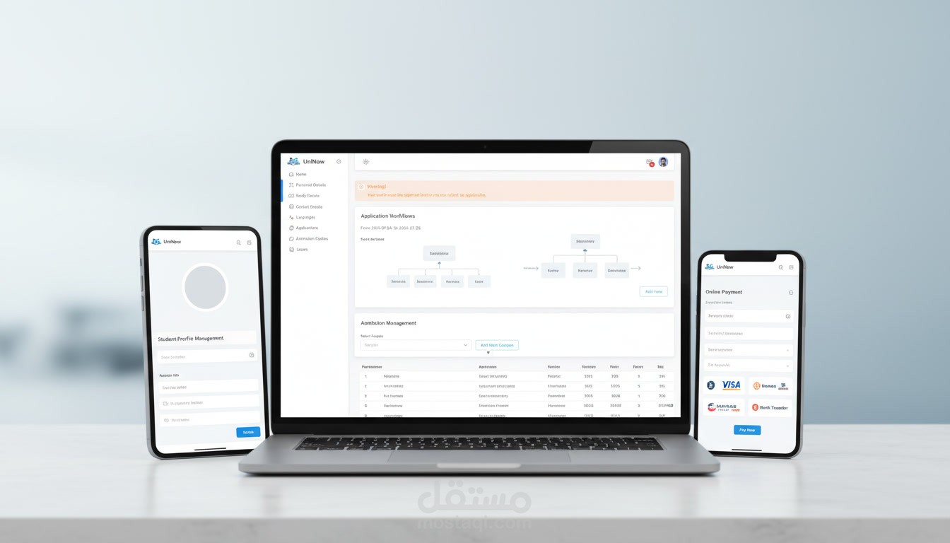 UniApply - منصة تقديم طلبات الجامعات المتكاملة