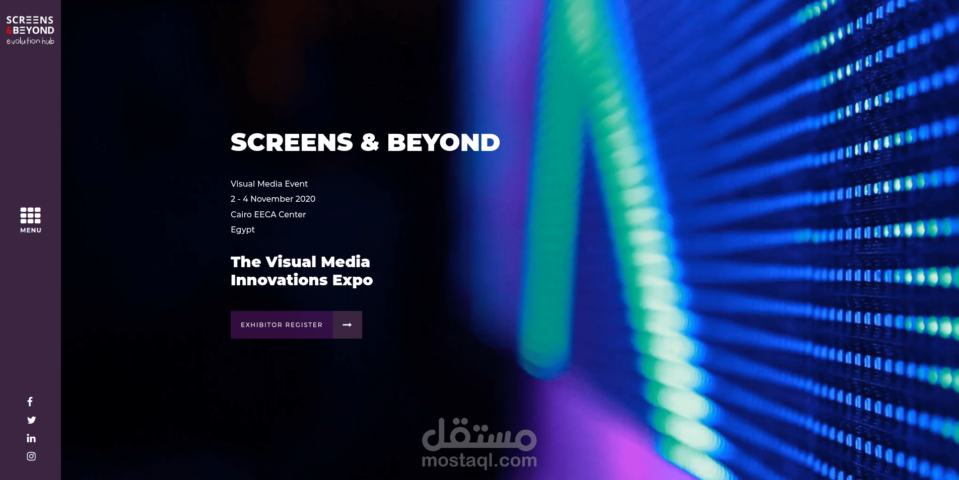 معرض Screens and Beyond Expo