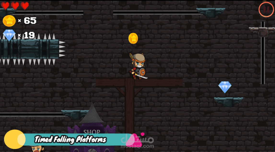 تصميم و تطوير لعبتي الشخصية  Dark Souls 2D : Fantasy Heroes