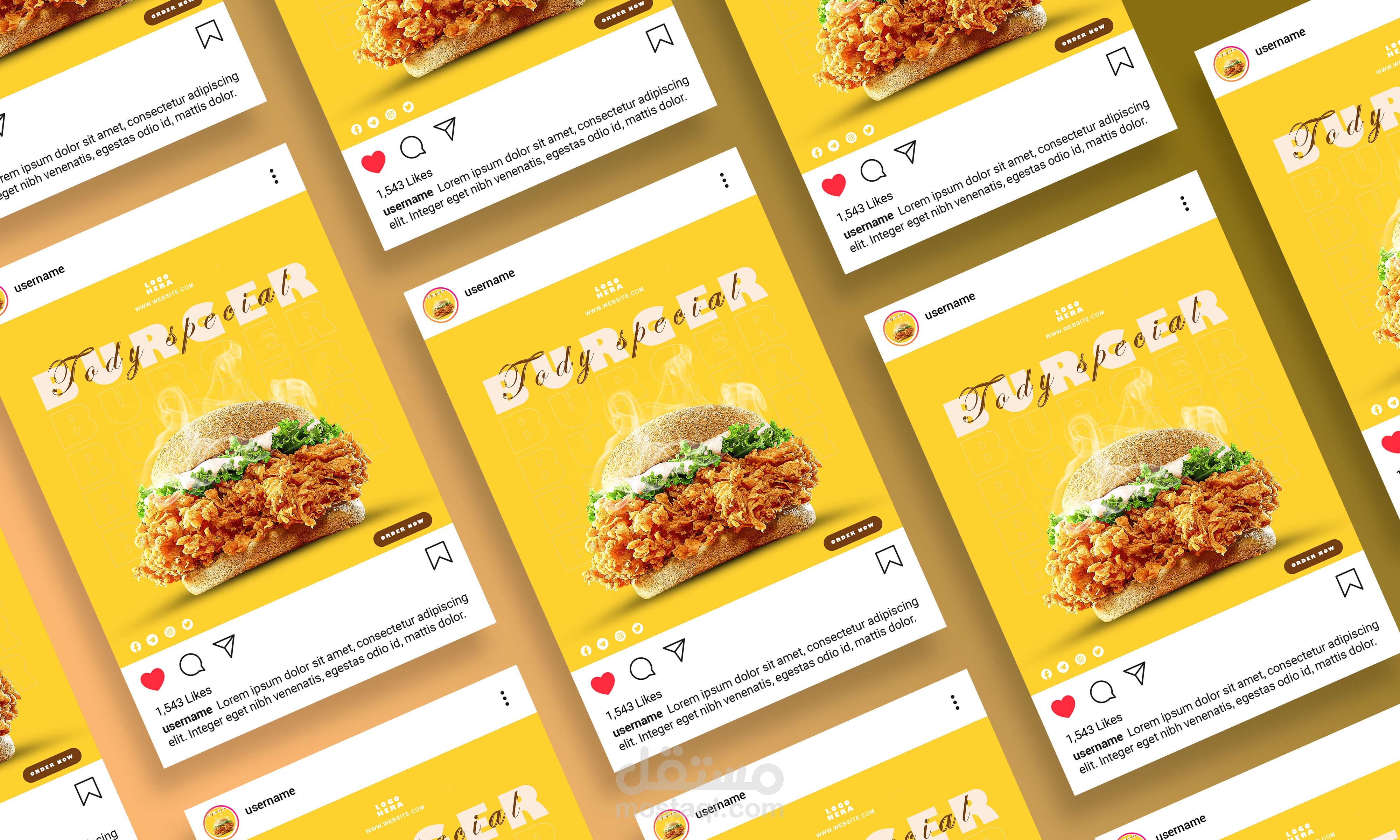 simply food social media