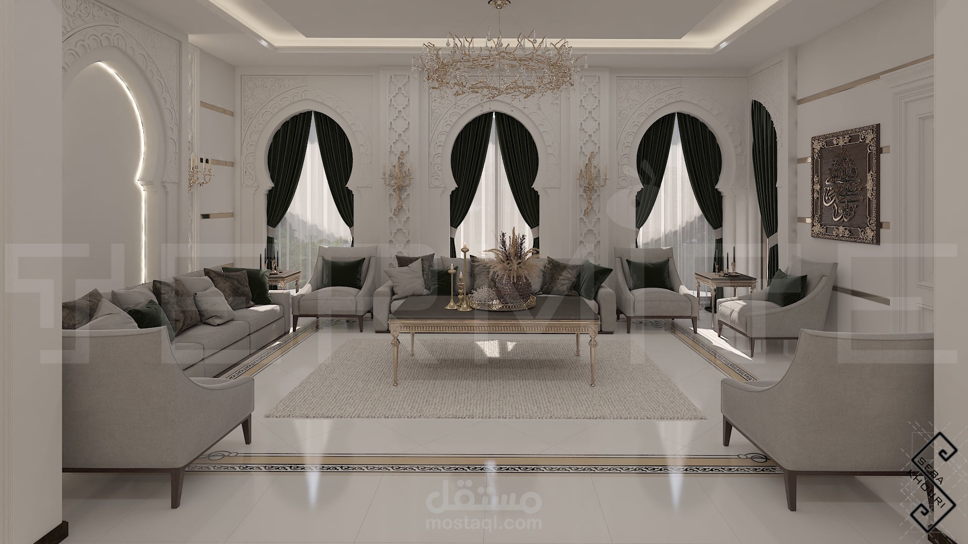 تصميم مجلس عربي كلاسيكي