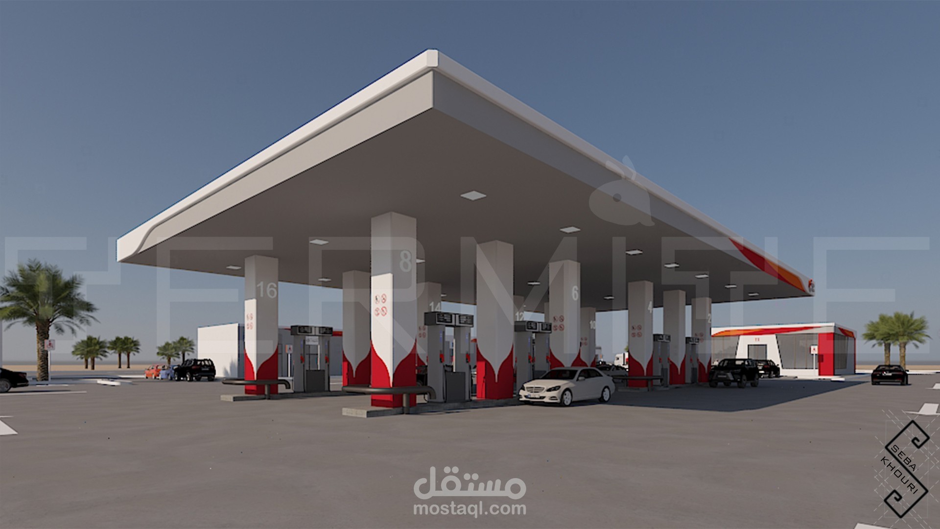 تصميم كازية