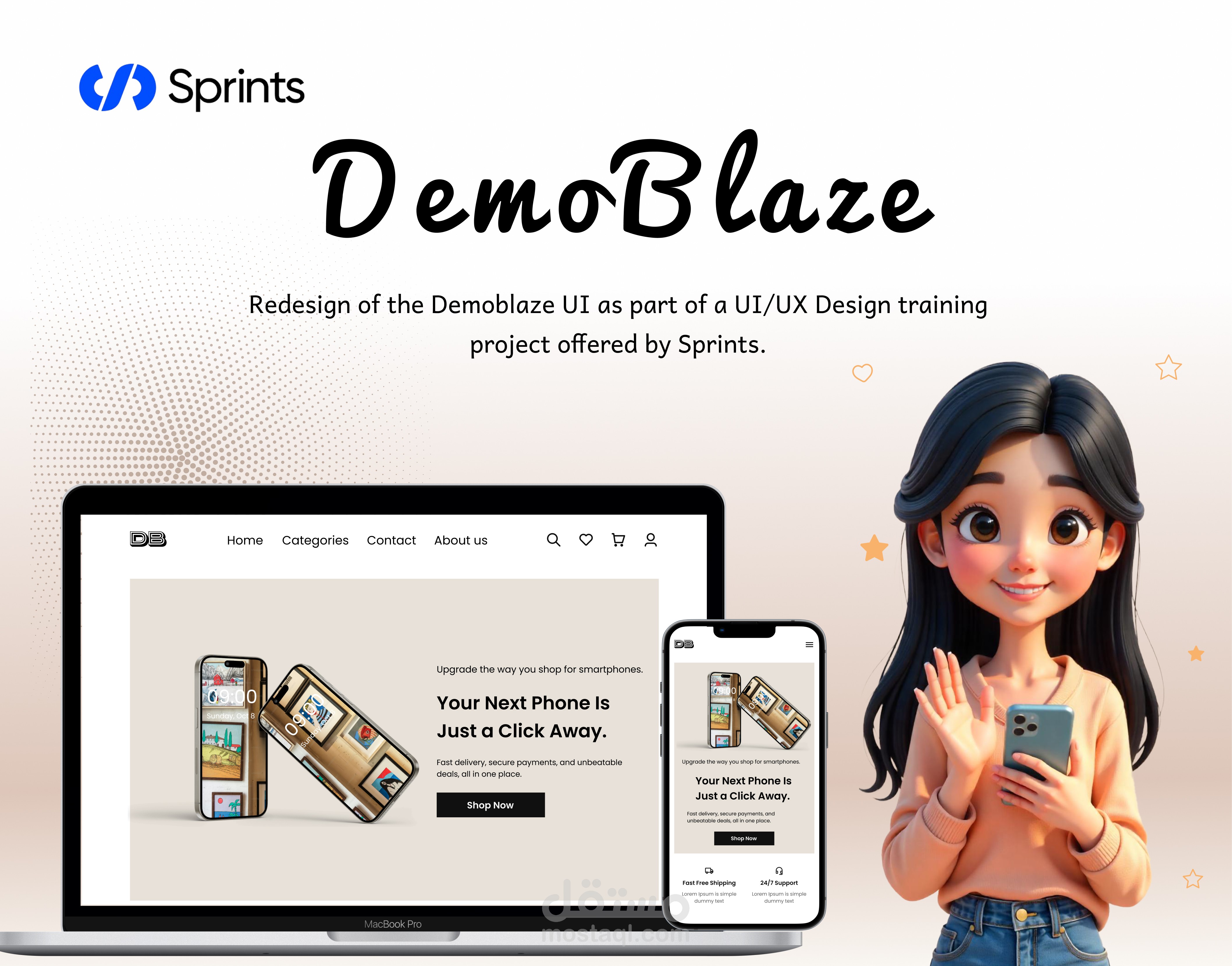UI/UX Case Study: Redesigning an Electronics E-commerce Website