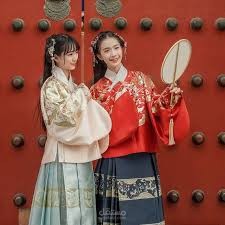 The Traditional clothes in south Korea and Japan