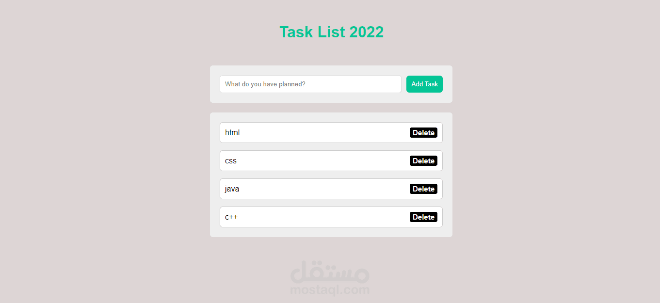to do list