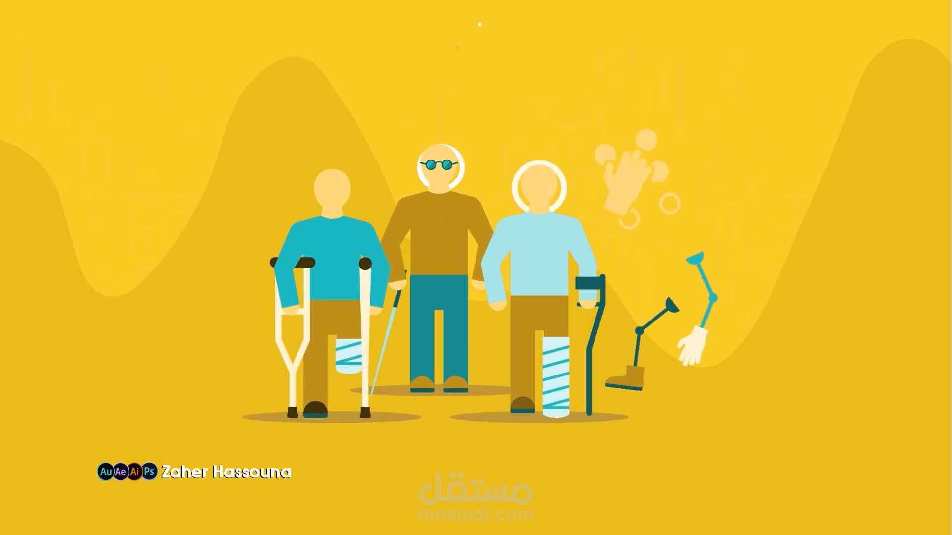 موشن جرافيك | مركز الإحصاء الفلسطيني