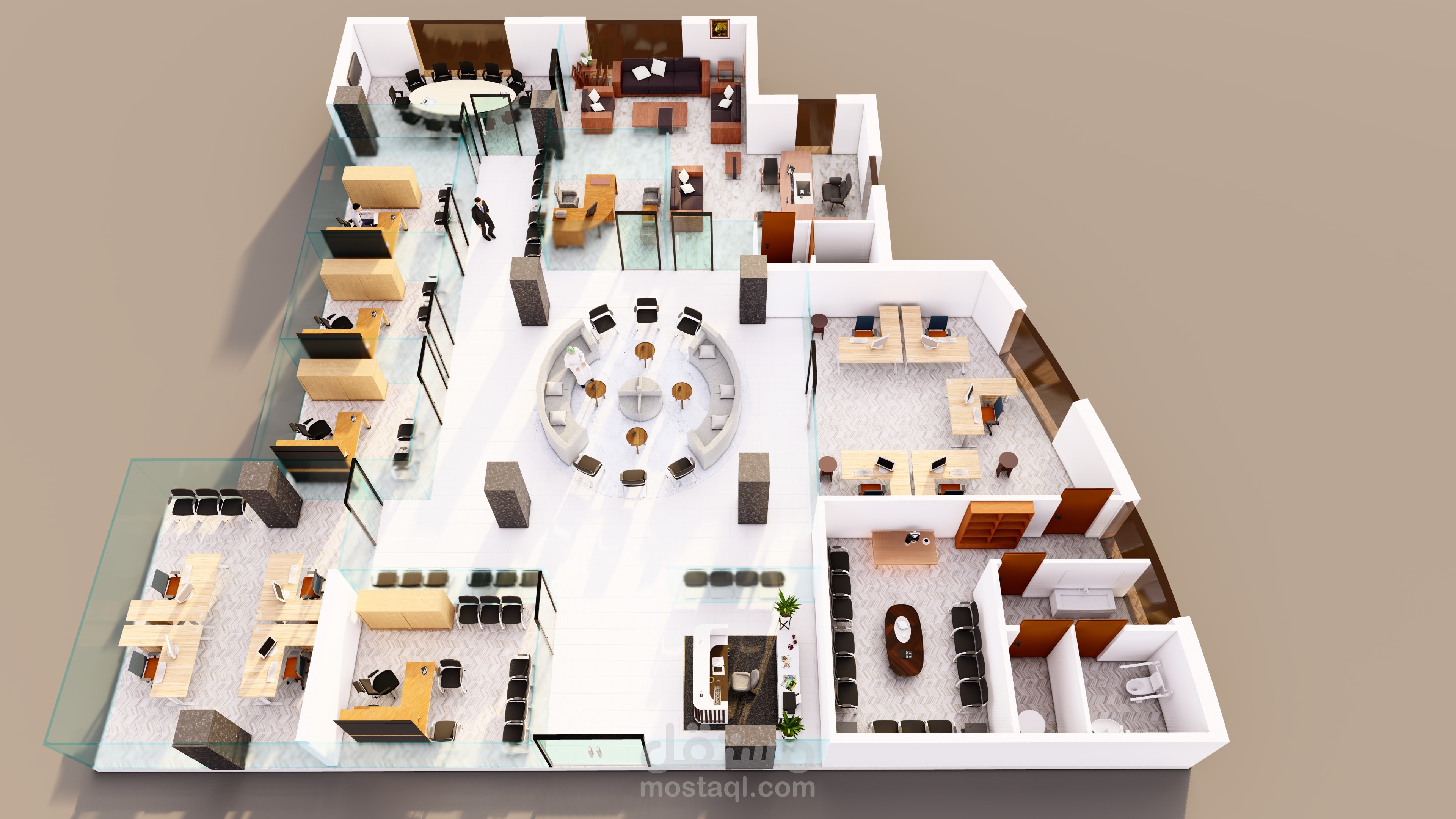 شقة مكتبية لشركة