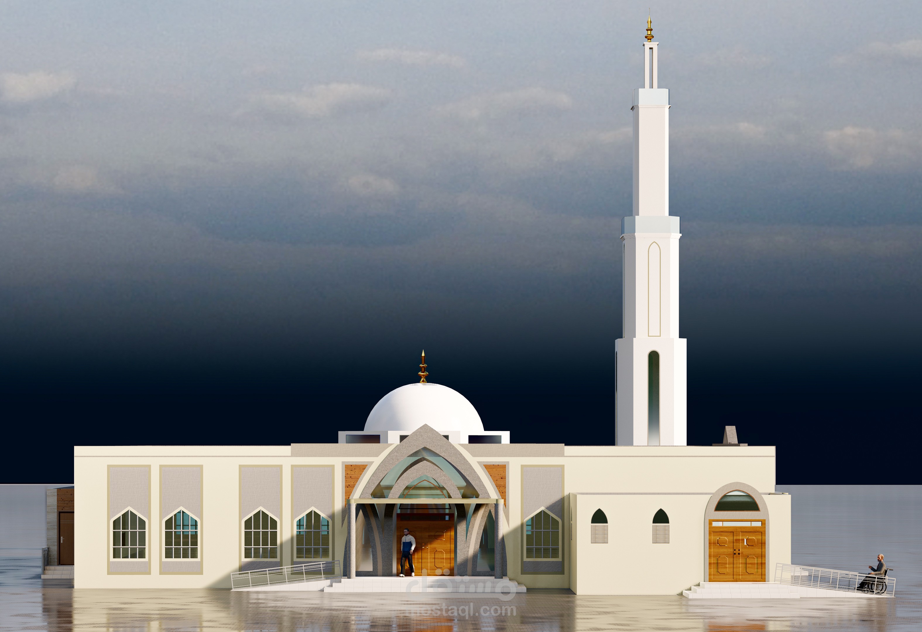 مسجد بمنطقة تبوك