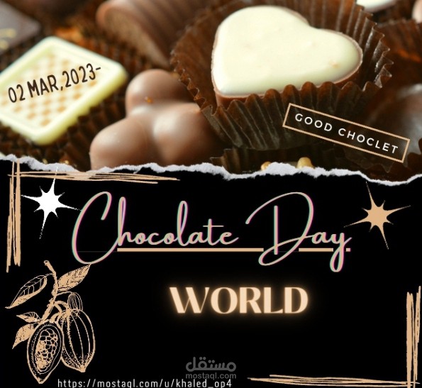 أعلان شوكولا جميل