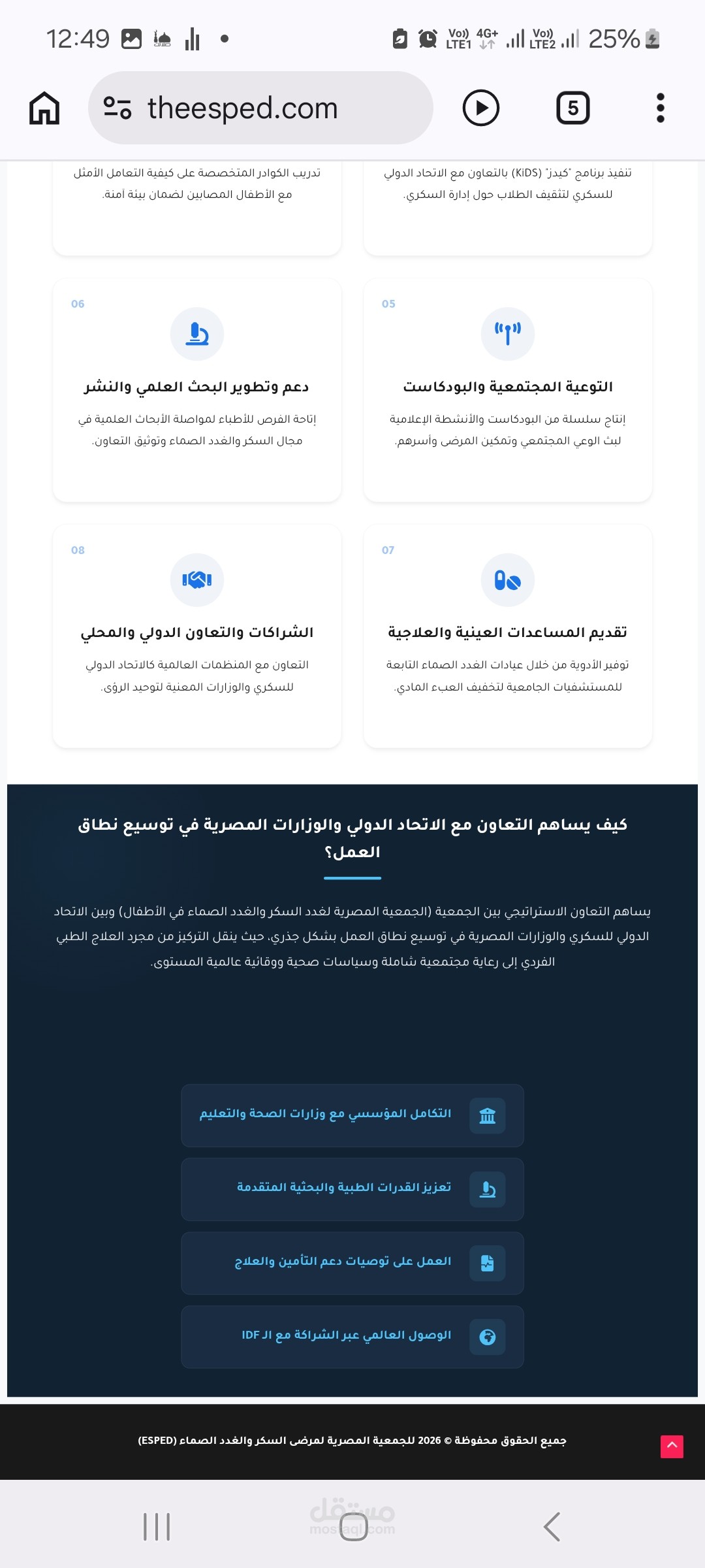 تصميم موقع الكتروني
