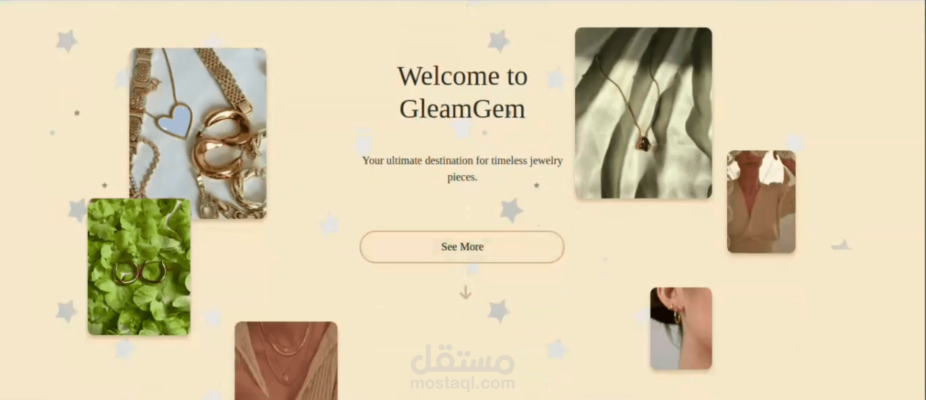 Jewelry Store GLEAM GEM – E-Commerce