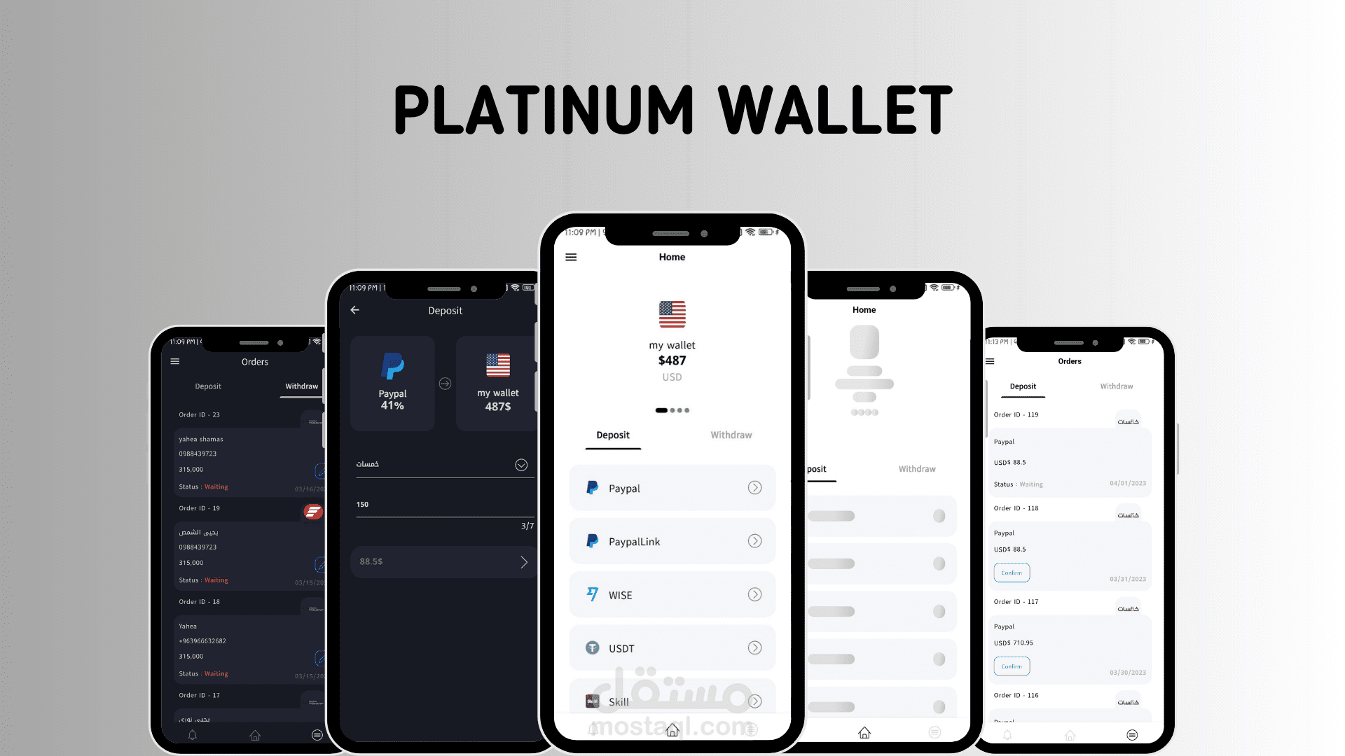 يمكن جلب الاموال من اي موقع يدعم PayPal و credit card الى سوريا