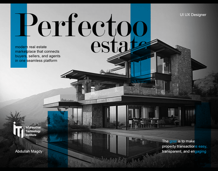 صفحة هبوط لشركة عقارات - Real Estate Landing page