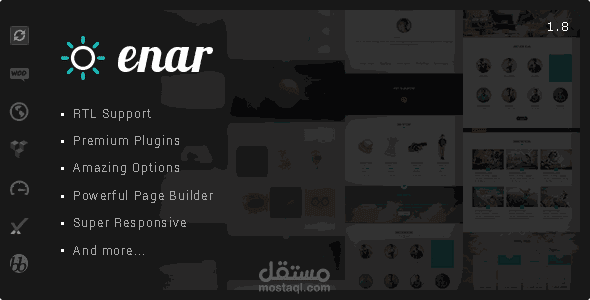 Enar - Responsive Multi-Purpose WordPress Theme