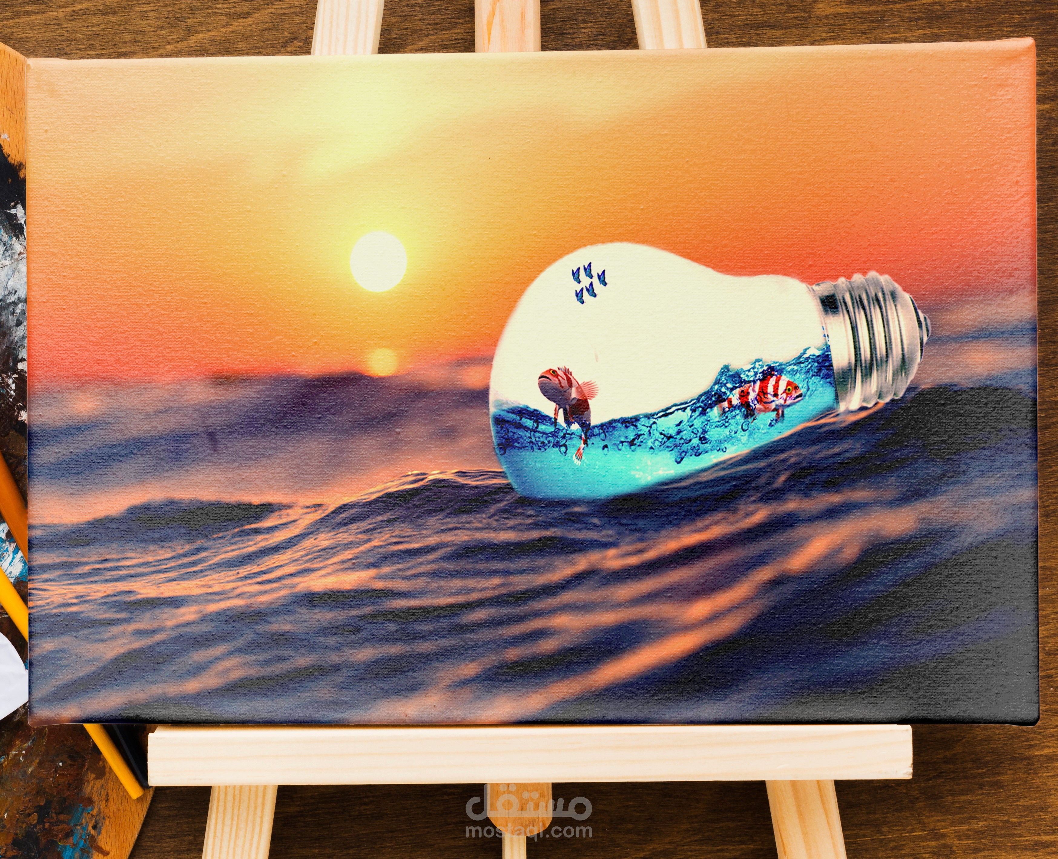 فن دمج الصور - Photo Manipulation