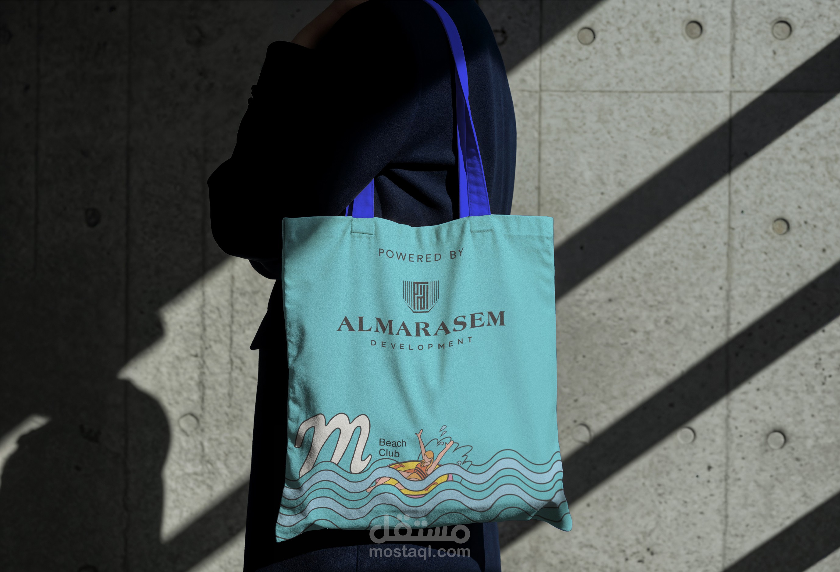 تصاميم الهدايا والبراندج الخاص بشاطئ M beach بالساحل الشمالي في الحملة الخاصة بعام 2022