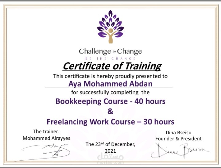 Bookkeeping