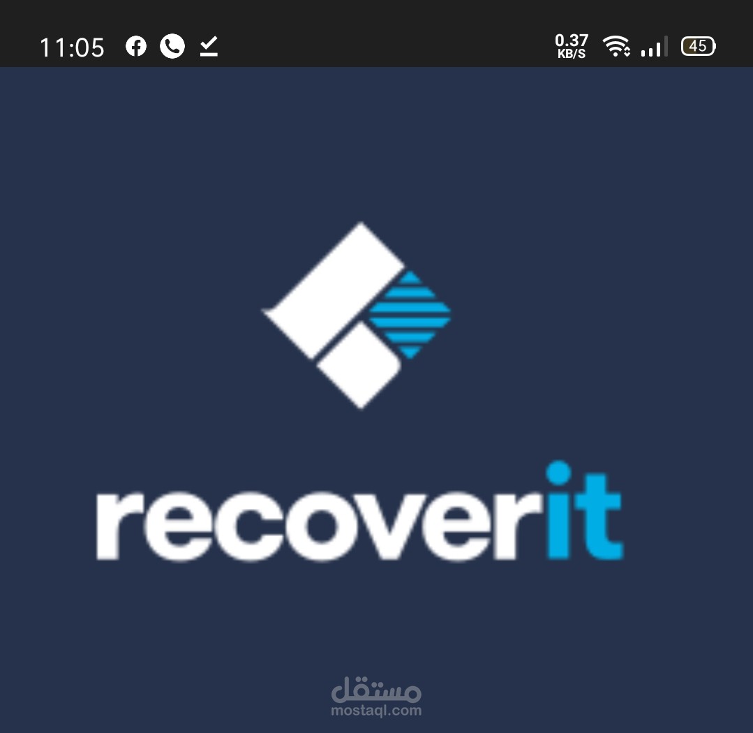 مفال تقني عن برنامج recoverit