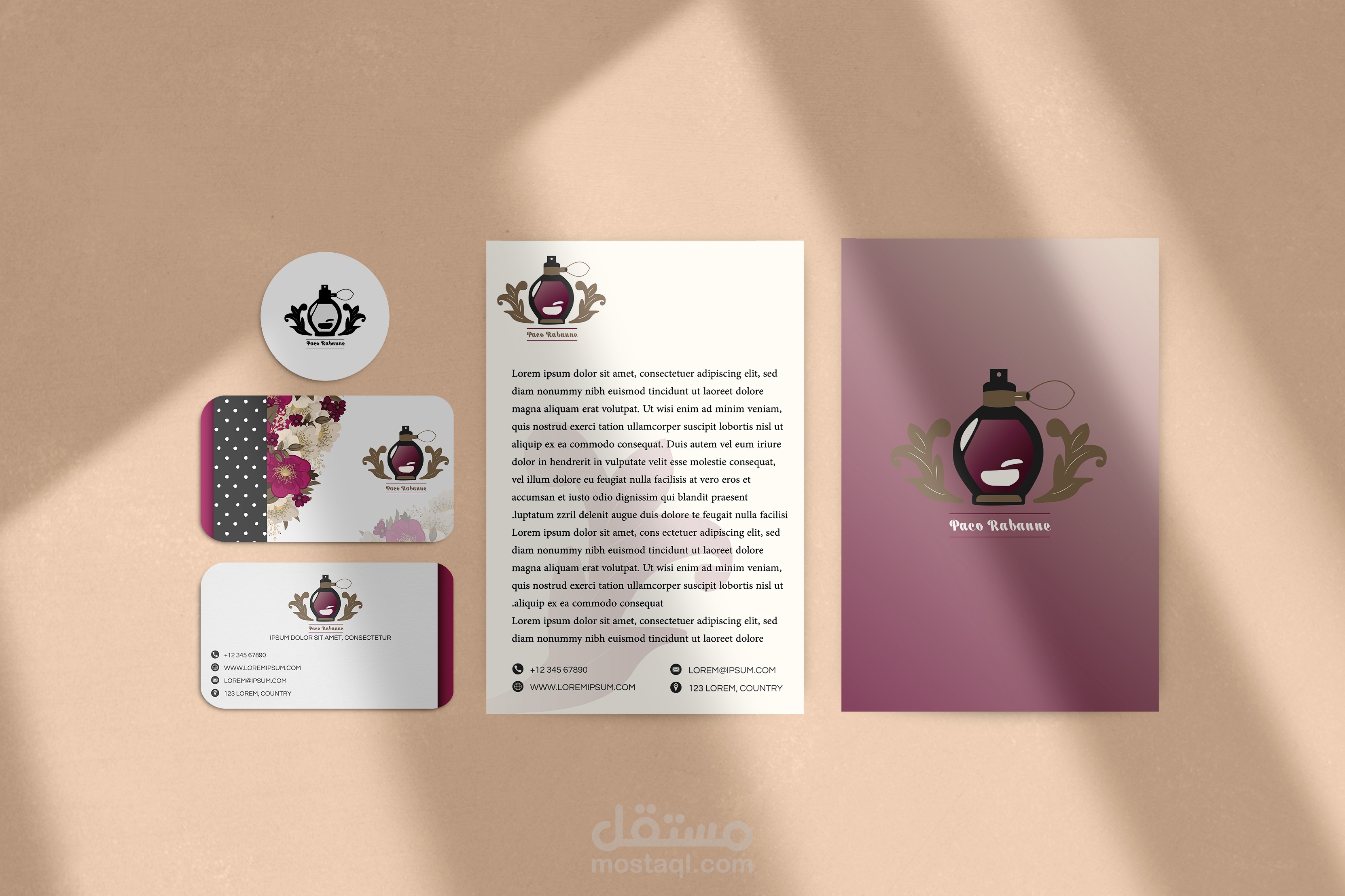 رسم الشعار / لوجو  بطريقة ابدعية واحترافية