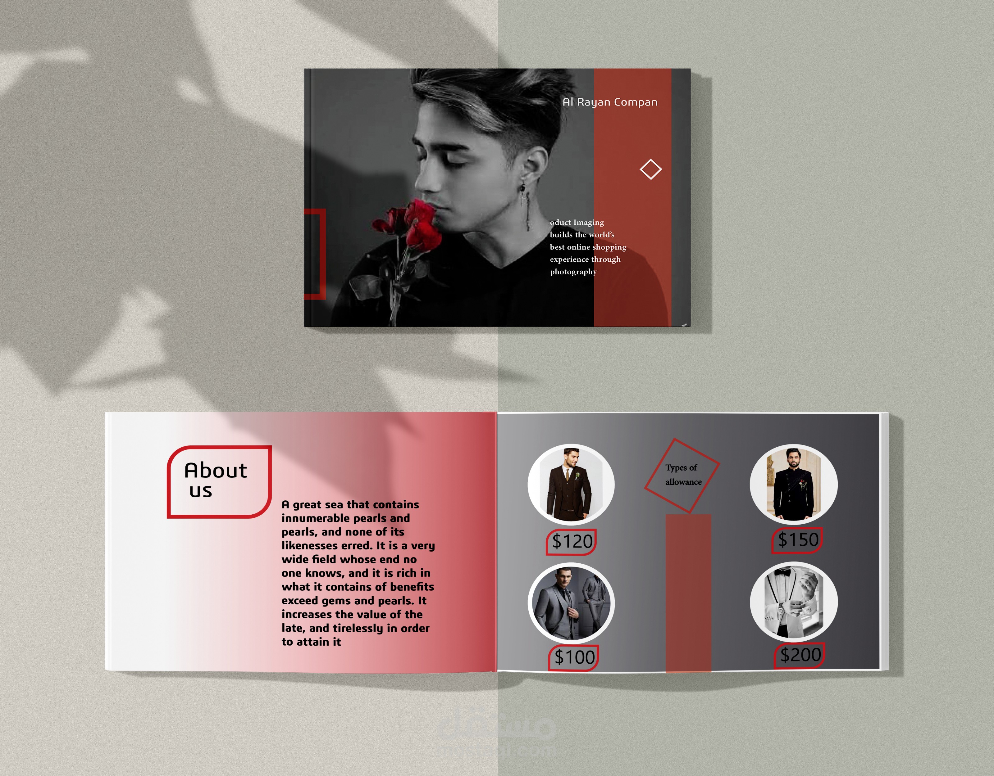 تصميم بروفايل بلمسة احترافية profile design