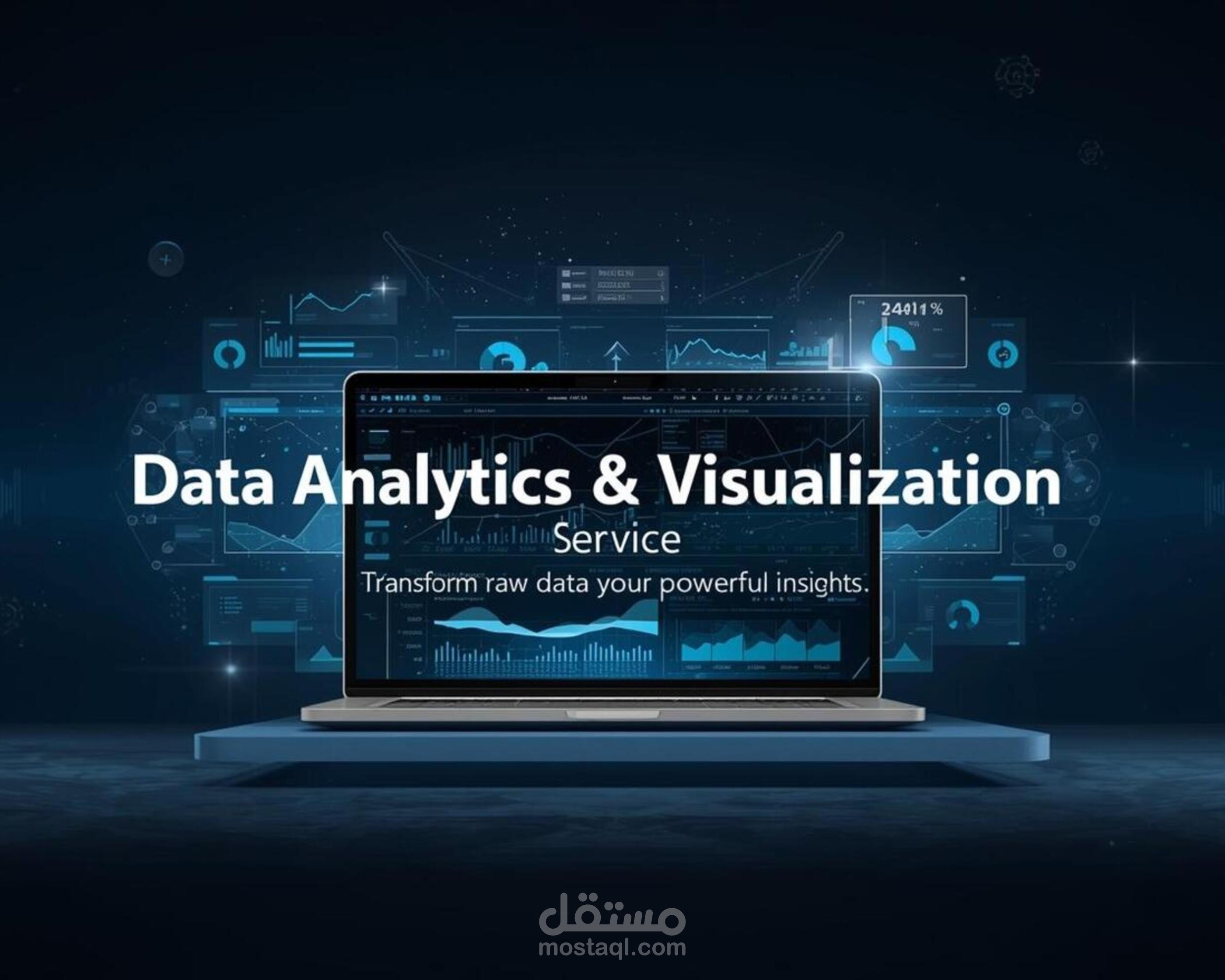 تحليل البيانات وتمثيلها بصريًا (Data Visualization Project)