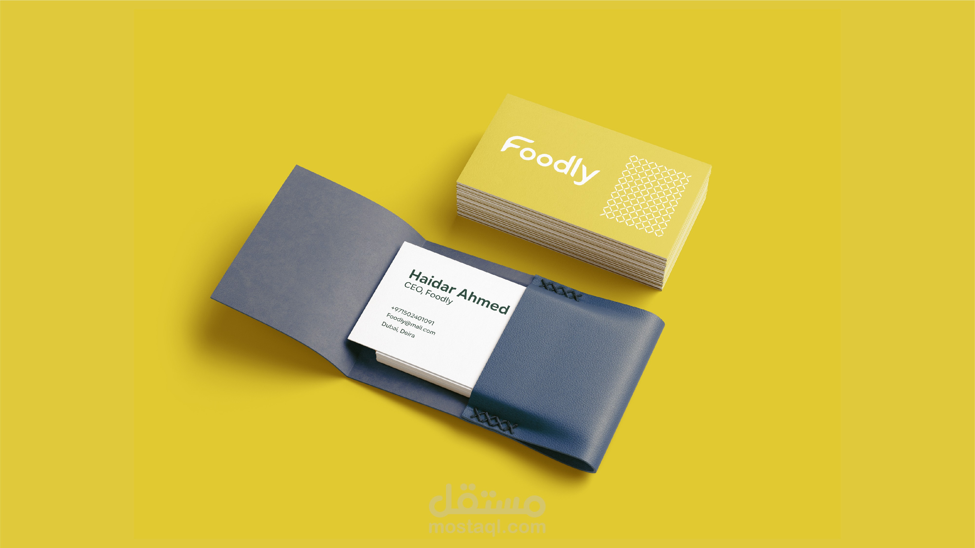 تصميم هوية علامة تجارية جديدة ولا تُنسى لبرند Foodly