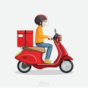 تطبيق مطعم مع خدمة التوصيل