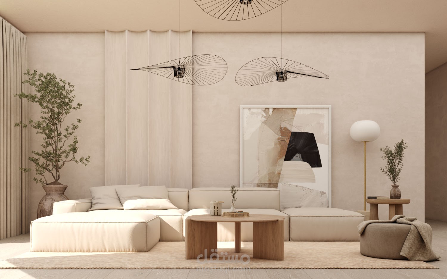 غرفة معيشة - living room