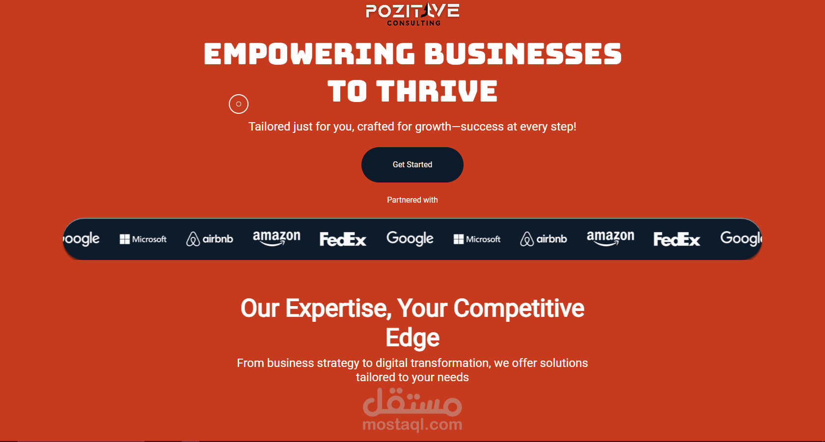 Consulting website - React -farmar Motion-firebase