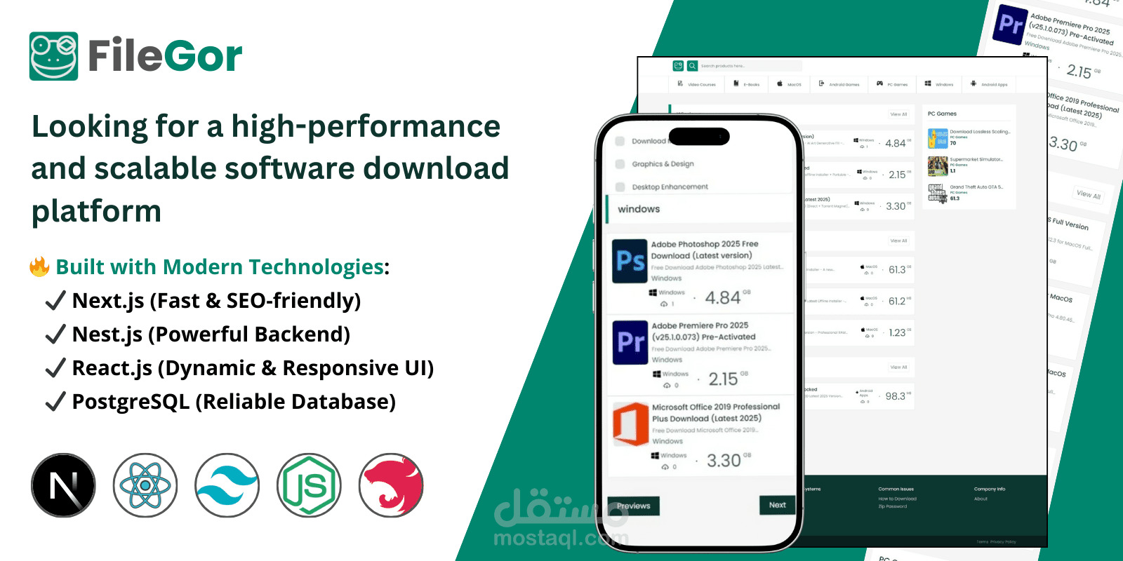 أفضل منصة لتنزيل البرامج – أداء عالي وأمان متكامل!