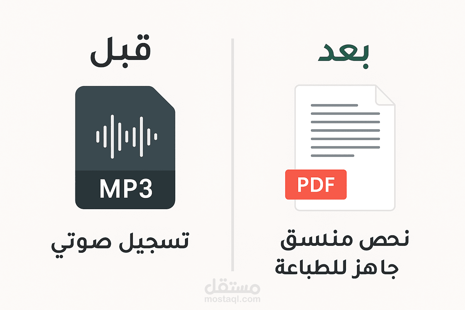 مفرغة ملفات صوتية ومحررة محتوى