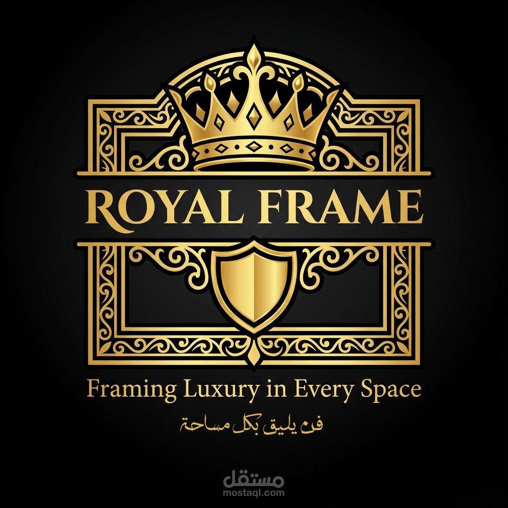 هوية بصرية - Royal Frame