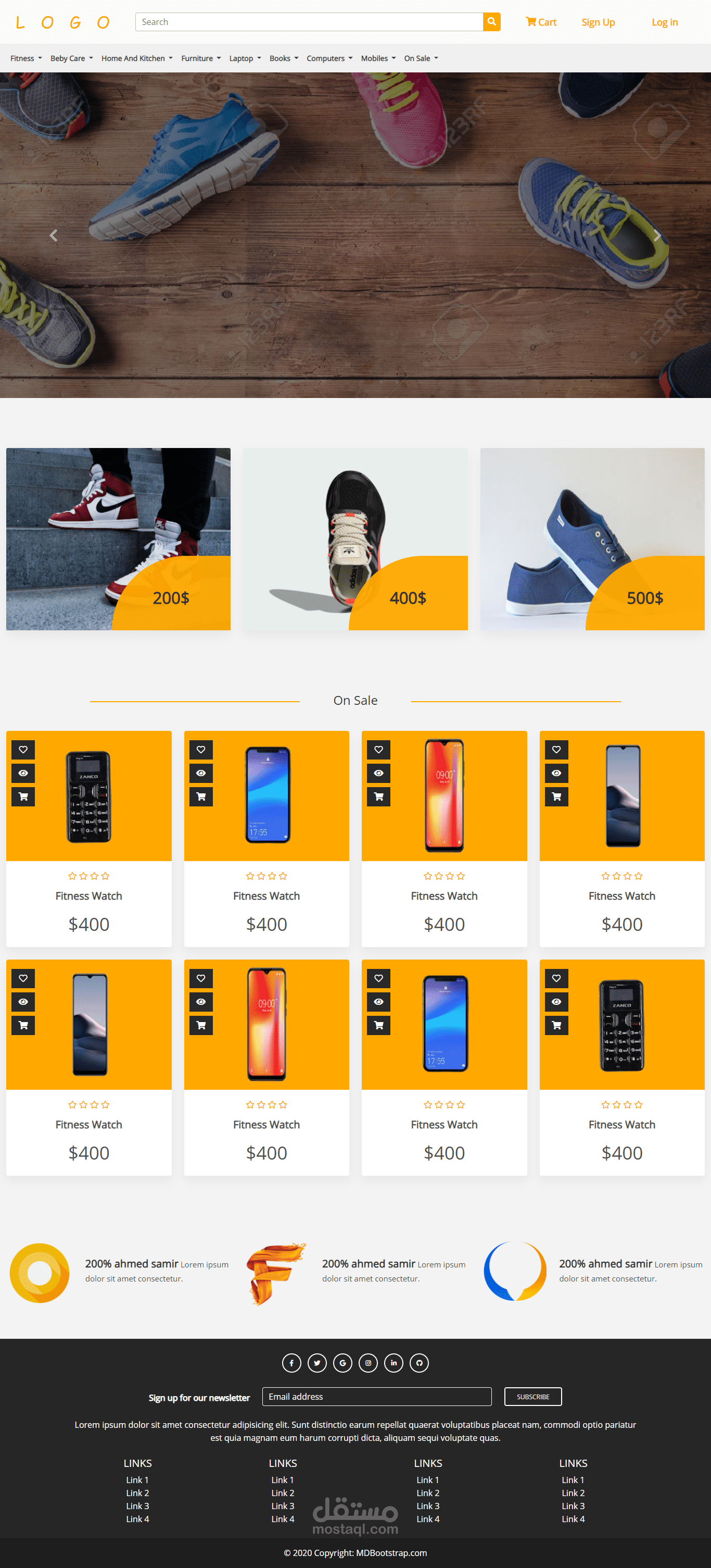 Make ECommerce Website
