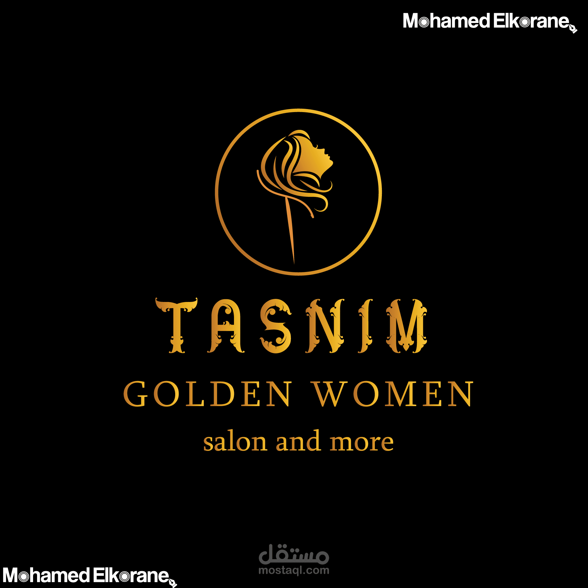 TASNIM SALON LOGO