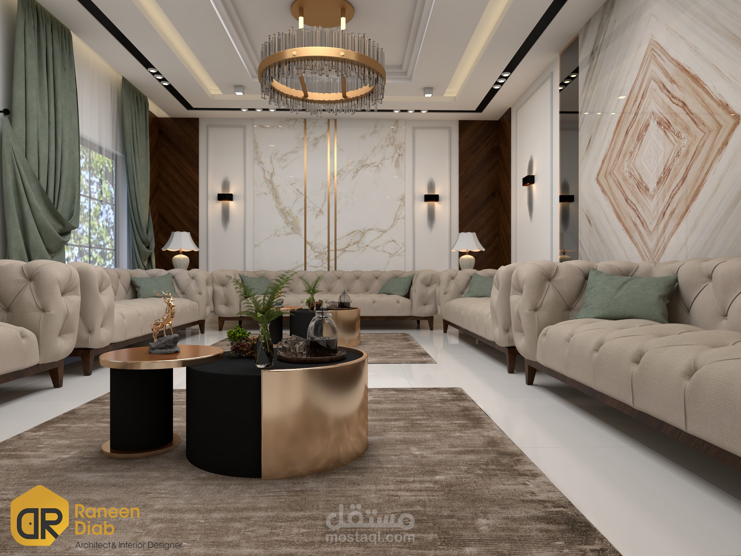 تصميم مجلس رجال