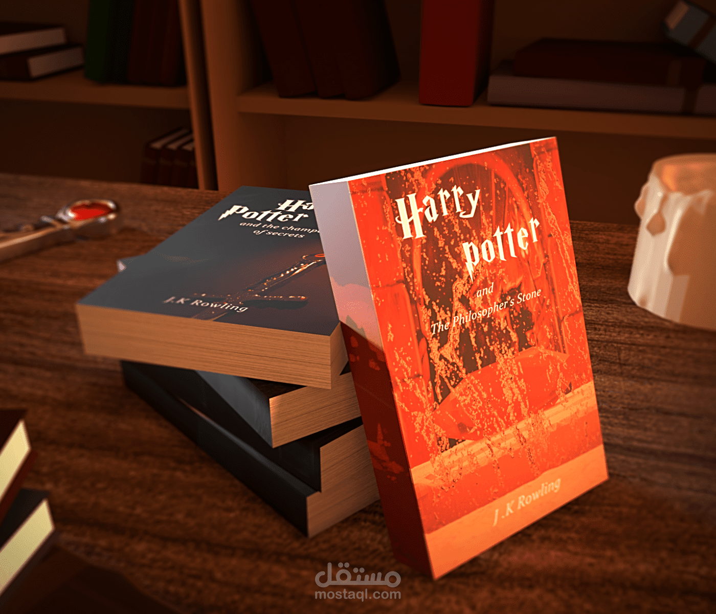 Harry potter book cover redesign