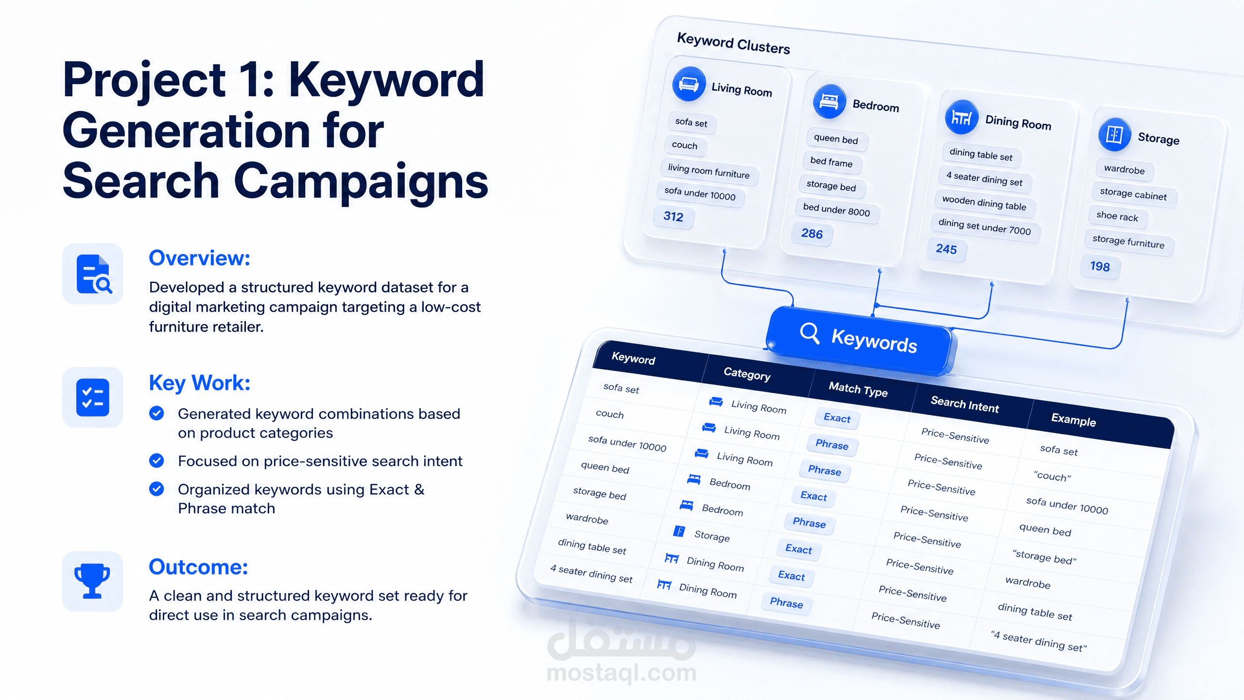 Generating Keywords for Search Campaigns